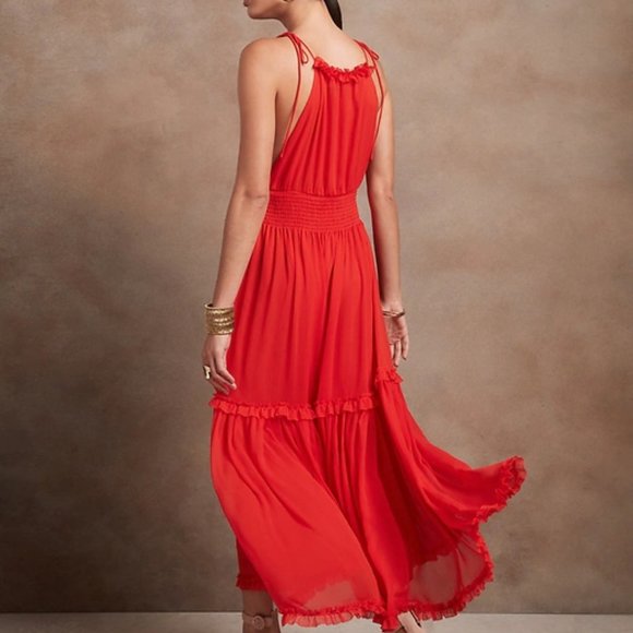 Banana Republic Halter Maxi Dress - Picture 2 of 4